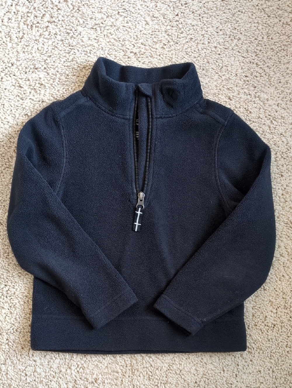 Kids Quarter-Zip Fleece - Black